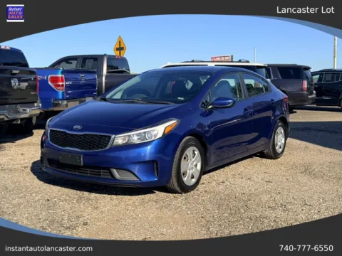 Blue 2018 Kia Forte LX Sedan 4D for sale in Lancaster, OH