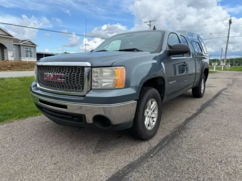 Blue 2010 GMC Sierra 1500 Extended Cab SLE Pickup 4D 6 1/2 ft for sale in Lancaster, OH