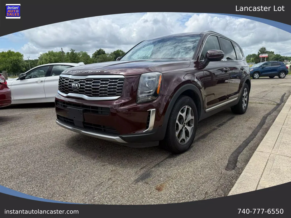 Red 2020 Kia Telluride EX Sport Utility 4D for sale in Lancaster, OH