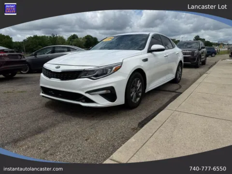 White 2020 Kia Optima LX Sedan 4D for sale in Lancaster, OH
