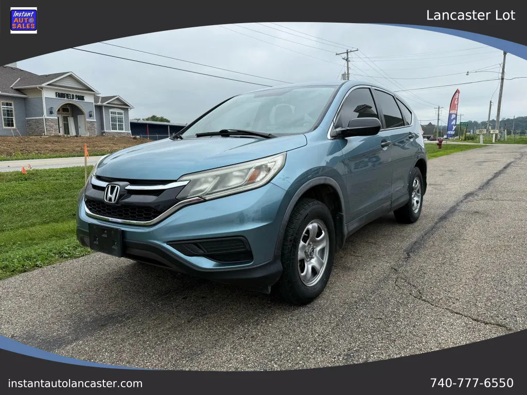 Blue 2015 Honda CR-V LX Sport Utility 4D for sale in Lancaster, OH