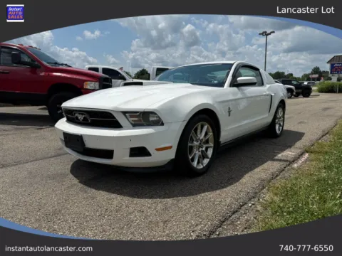 White 2011 Ford Mustang Premium Coupe 2D for sale in Lancaster, OH