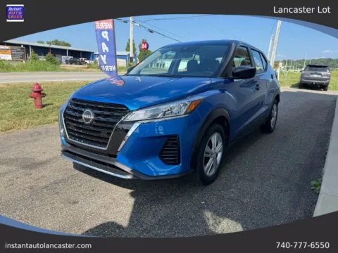 Blue 2022 Nissan Kicks S Sport Utility 4D for sale in Lancaster, OH