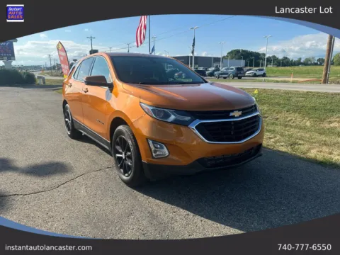 Orange 2018 Chevrolet Equinox LT Sport Utility 4D for sale in Lancaster, OH