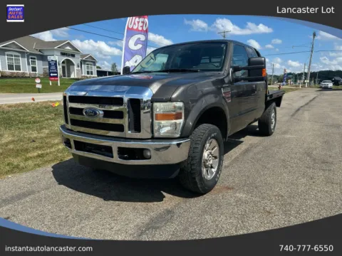 Gray 2008 Ford F250 Super Duty Super Cab Lariat Pickup 4D 6 3/4 ft for sale in Lancaster, OH
