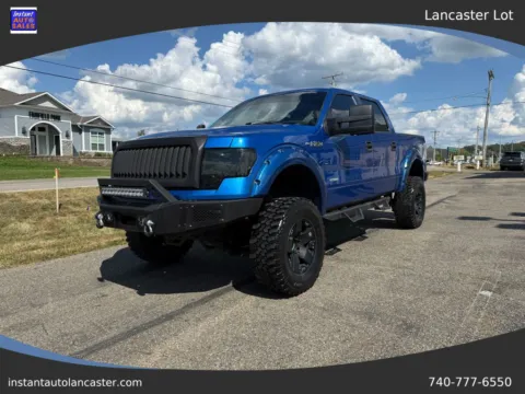 Blue 2013 Ford F-150 SuperCrew Cab XLT Pickup 4D 5 1/2 ft for sale in Lancaster, OH