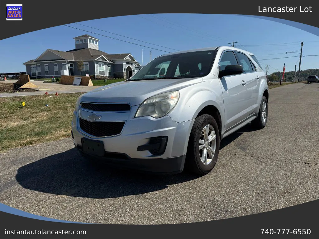 Gray 2012 Chevrolet Equinox LS Sport Utility 4D for sale in Lancaster, OH