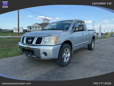 Gray 2006 Nissan Titan King Cab SE Pickup 4D 6 1/2 ft for sale in Lancaster, OH