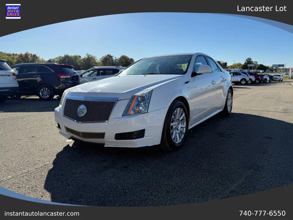 White 2013 Cadillac CTS 3.0 Luxury Collection Sedan 4D for sale in Lancaster, OH