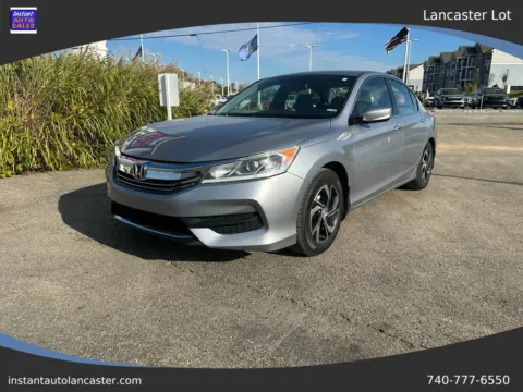 Silver 2017 Honda Accord LX Sedan 4D for sale in Lancaster, OH