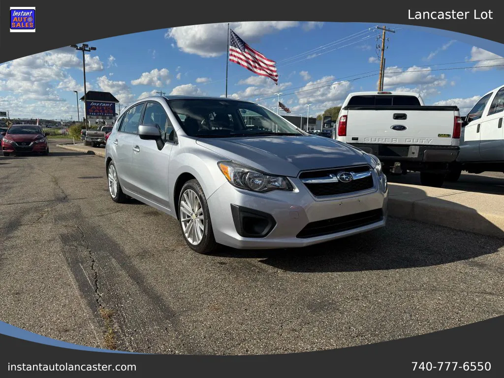 Silver 2014 Subaru Impreza 2.0i Premium Wagon 4D for sale in Lancaster, OH