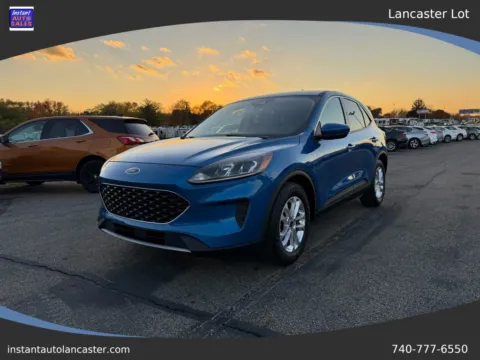 Blue 2020 Ford Escape SE Sport Utility 4D for sale in Lancaster, OH