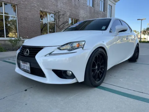 White 2014 Lexus IS 250 Sedan RWD for sale in Anaheim, CA