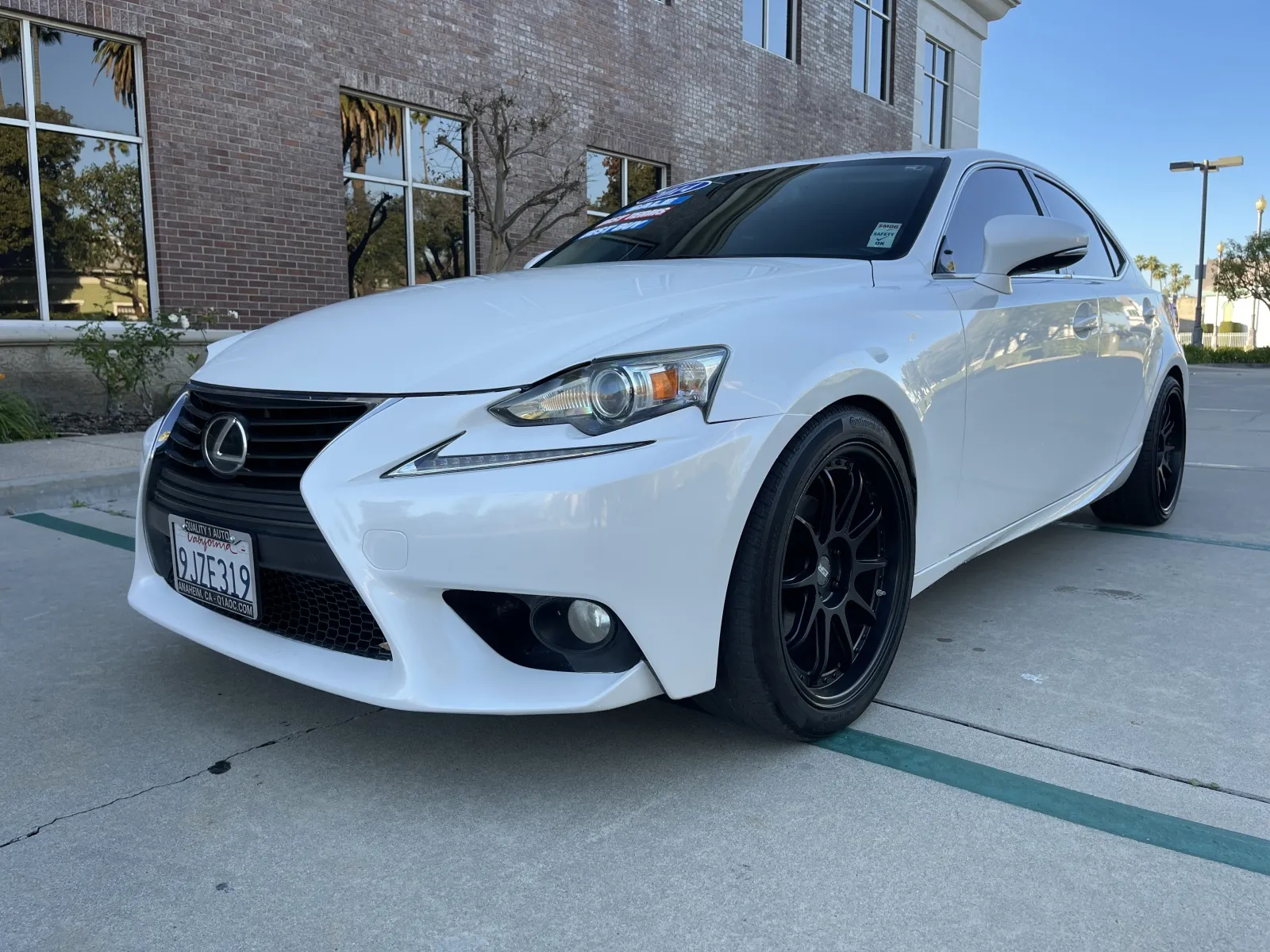 White 2014 Lexus IS 250 Sedan RWD for sale in Anaheim, CA