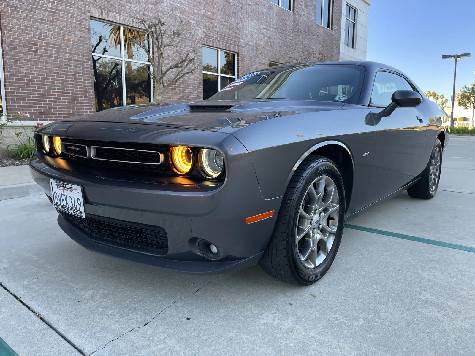 Gray 2017 Dodge Challenger GT AWD for sale in Anaheim, CA