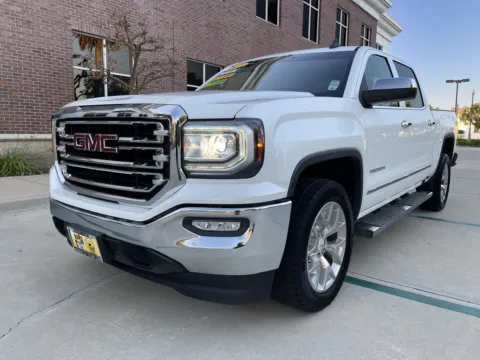 White 2018 GMC Sierra 1500 SLT Crew Cab for sale in Anaheim, CA