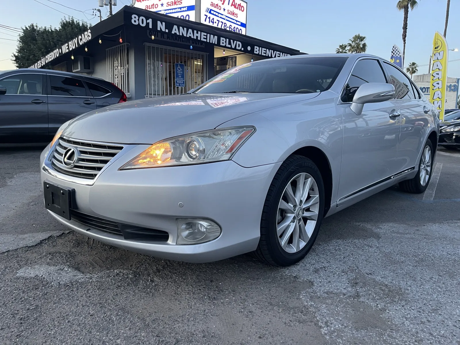 Gray 2012 Lexus ES 350 for sale in Anaheim, CA