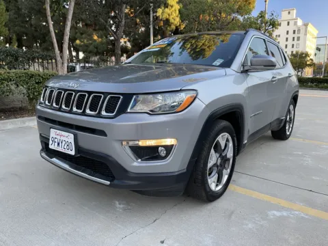 Silver 2020 Jeep Compass Limited FWD for sale in Anaheim, CA