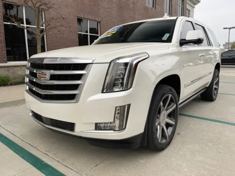 White 2015 Cadillac Escalade Premium RWD for sale in Anaheim, CA