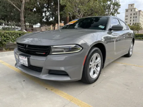 Gray 2018 Dodge Charger SXT RWD for sale in Anaheim, CA