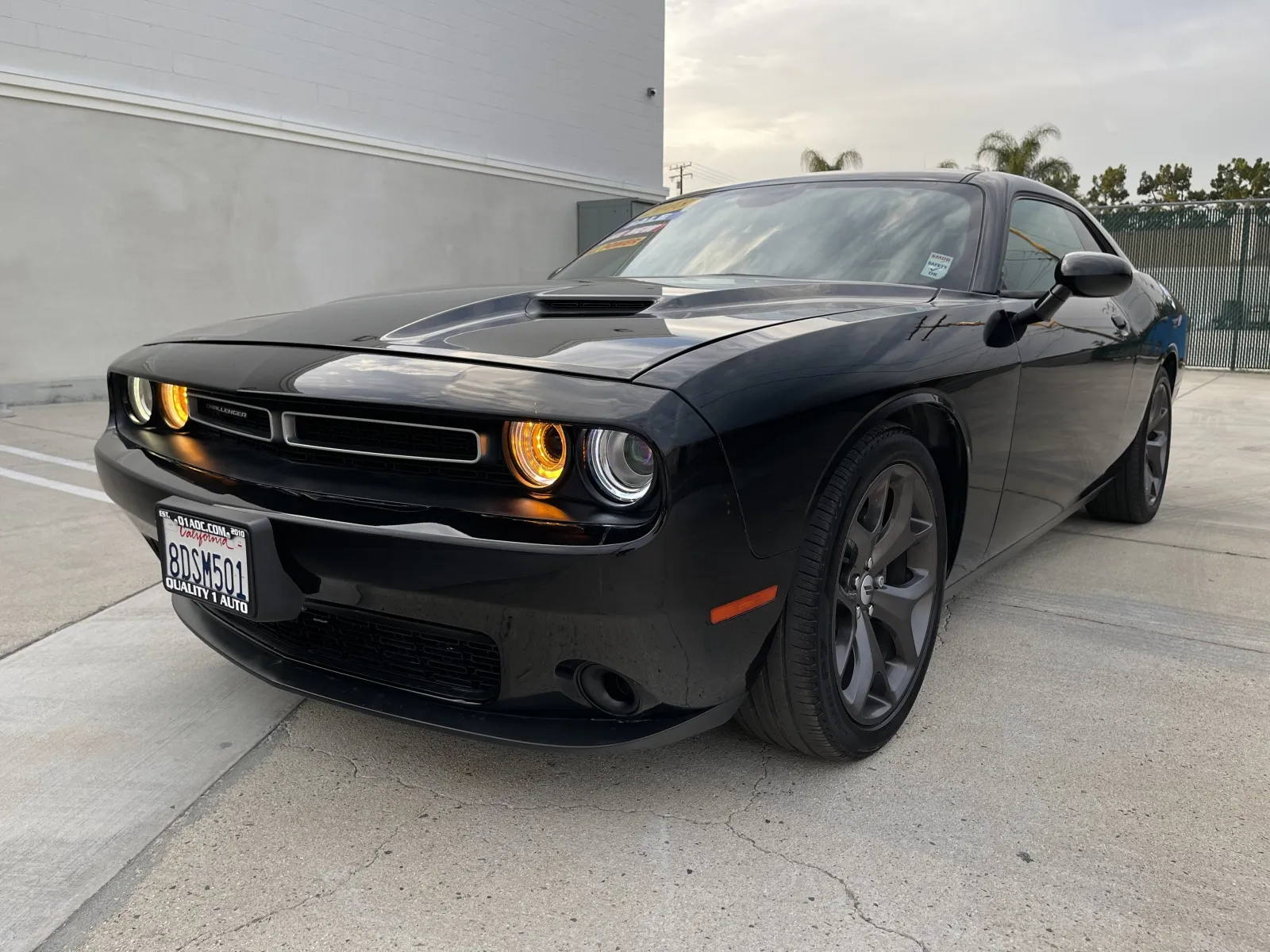 Black 2018 Dodge Challenger SXT RWD for sale in Anaheim, CA