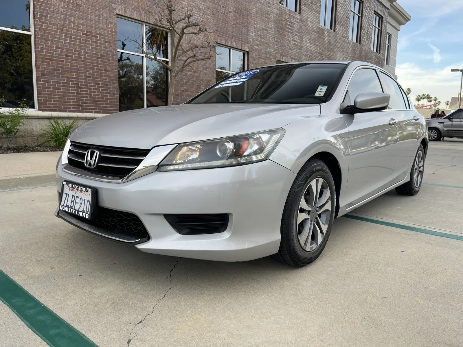 Silver 2015 Honda Accord LX for sale in Anaheim, CA