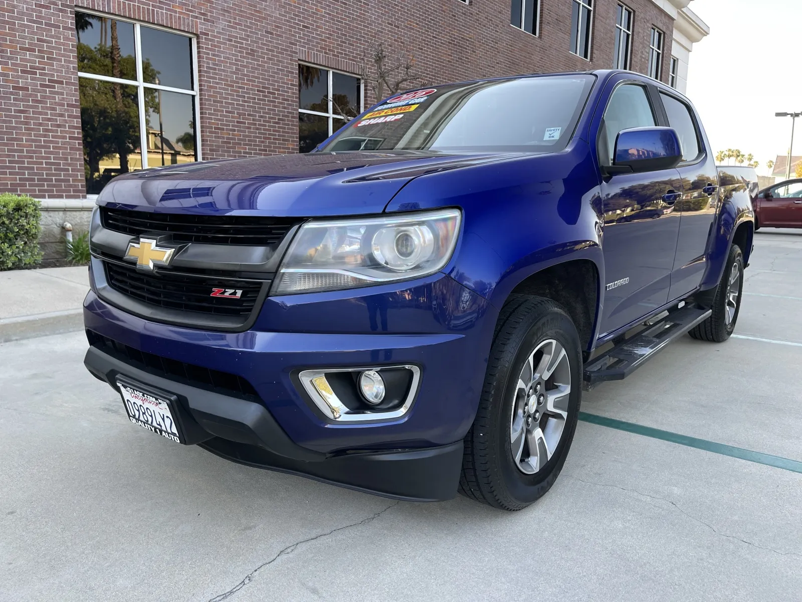 Blue 2016 Chevrolet Colorado Z71 Crew Cab RWD for sale in Anaheim, CA