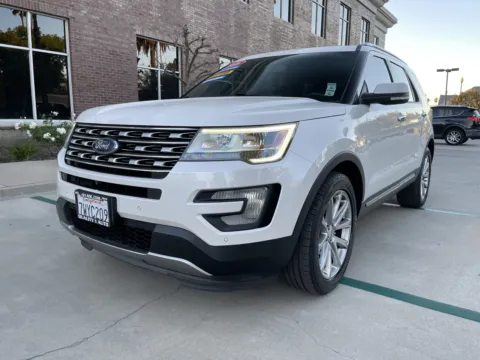 White 2016 Ford Explorer Limited 4WD for sale in Anaheim, CA