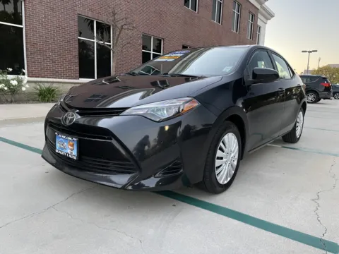 Black 2018 Toyota Corolla LE for sale in Anaheim, CA