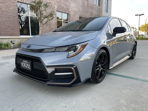 Silver 2022 Toyota Corolla XSE Apex for sale in Anaheim, CA