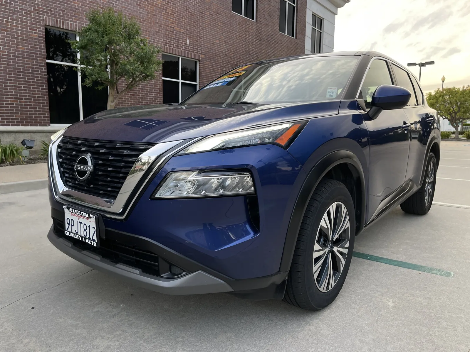 Blue 2023 Nissan Rogue SV FWD for sale in Anaheim, CA