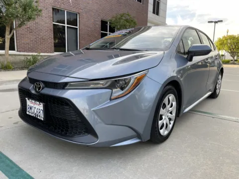 Gray 2020 Toyota Corolla LE FWD for sale in Anaheim, CA