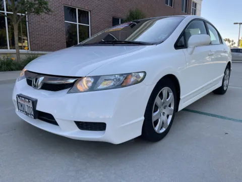 White 2011 Honda Civic LX for sale in Anaheim, CA