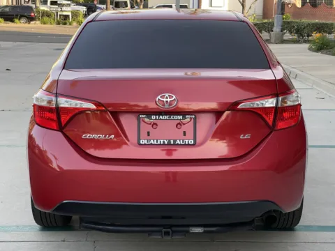 Another view of 2015 Toyota Corolla LE for sale in Anaheim, CA at Quality 1 Auto