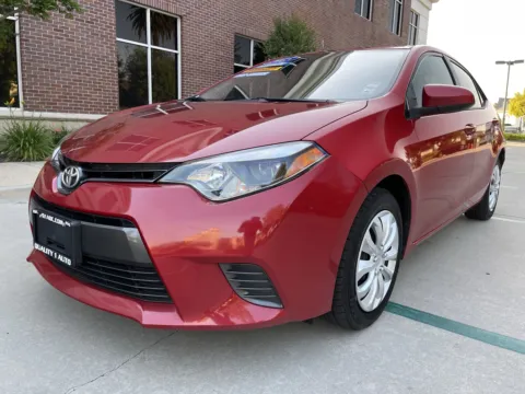 Red 2015 Toyota Corolla LE for sale in Anaheim, CA