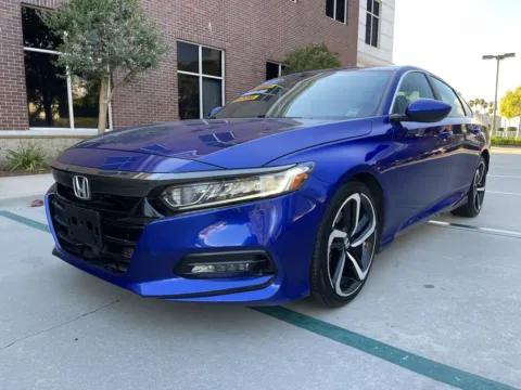 Blue 2020 Honda Accord 1.5T Sport FWD for sale in Anaheim, CA