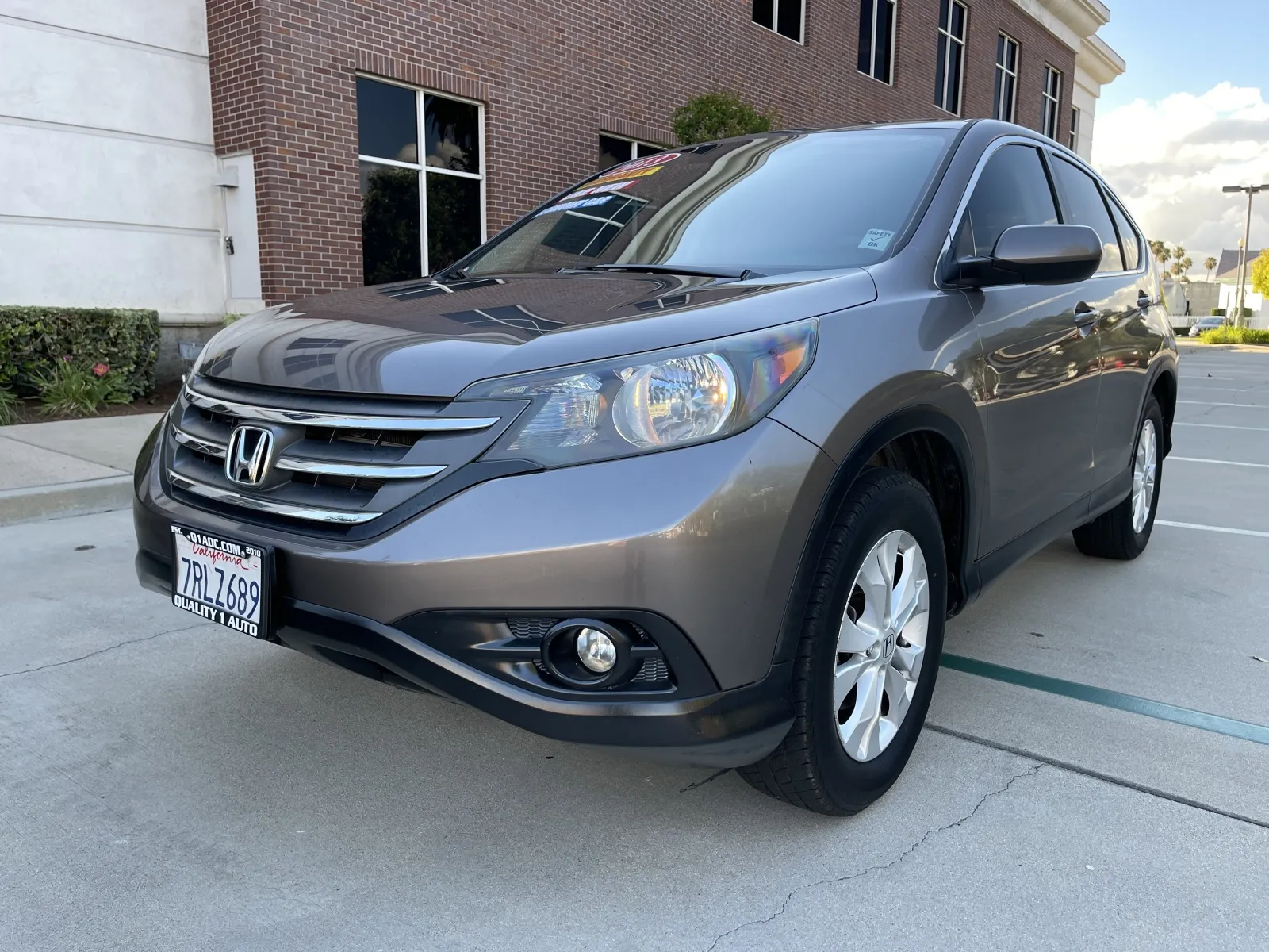 Gray 2013 Honda CR-V EX FWD for sale in Anaheim, CA