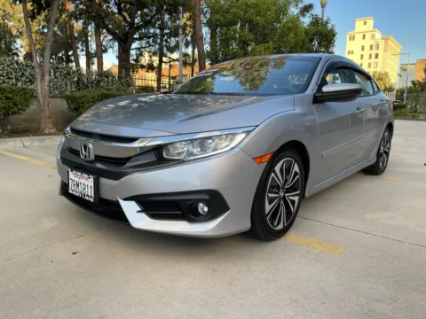 Silver 2016 Honda Civic EX-T for sale in Anaheim, CA