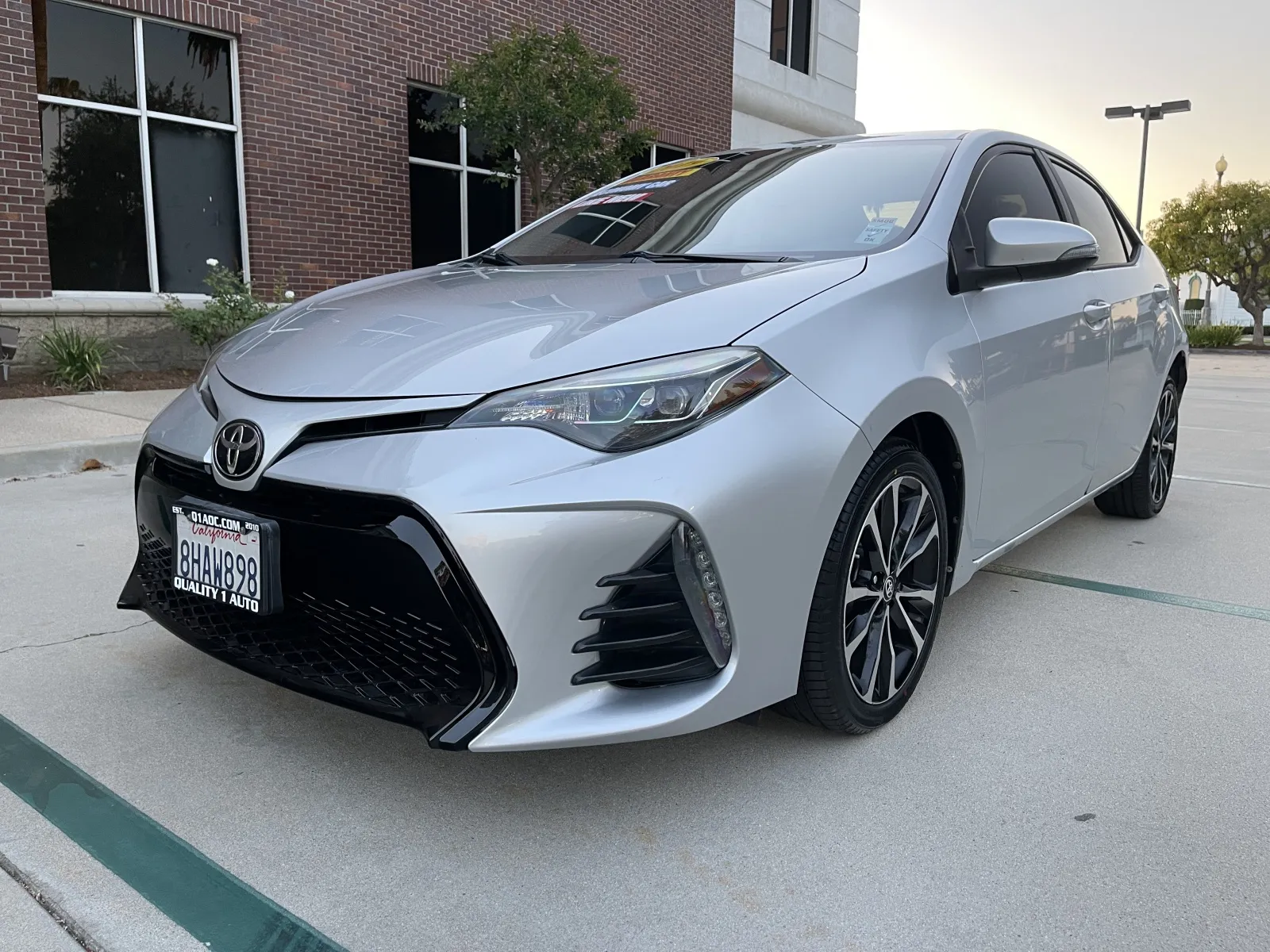 Silver 2019 Toyota Corolla SE for sale in Anaheim, CA
