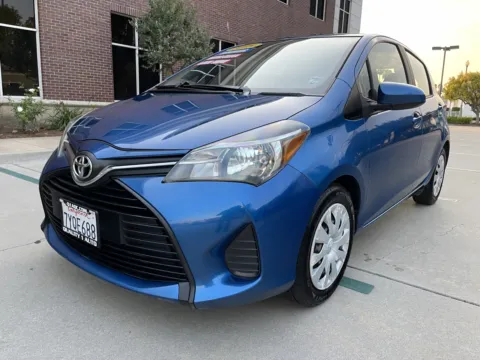 Blue 2015 Toyota Yaris 5-Door L for sale in Anaheim, CA