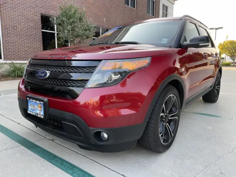 Red 2015 Ford Explorer Sport 4WD for sale in Anaheim, CA
