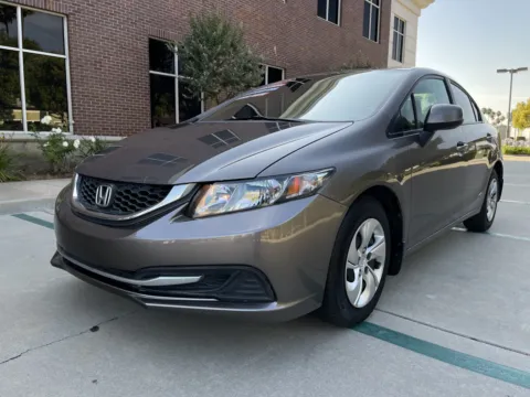 Gray 2013 Honda Civic LX for sale in Anaheim, CA