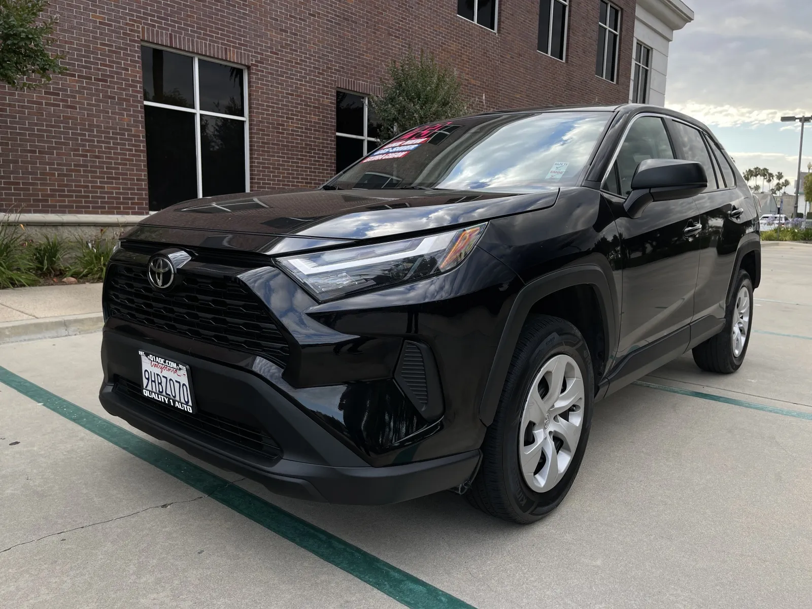 Black 2023 Toyota RAV4 LE AWD for sale in Anaheim, CA