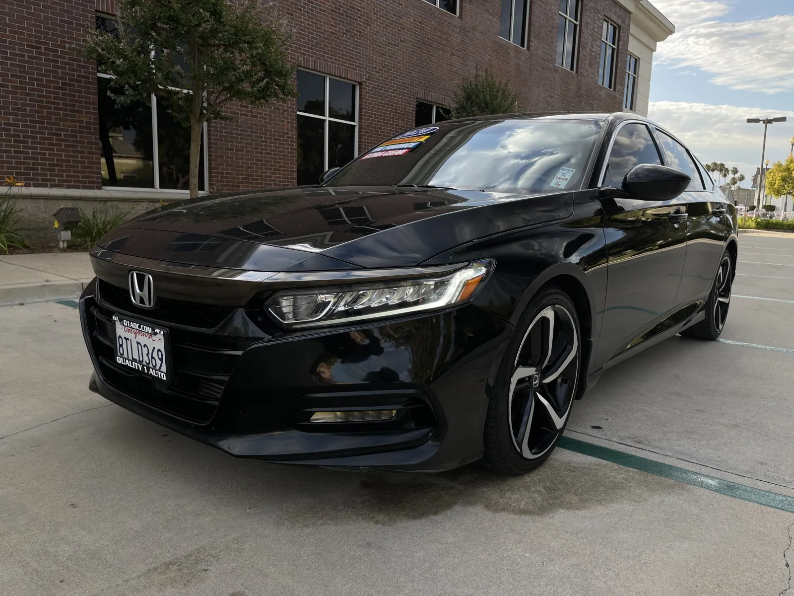 Black 2020 Honda Accord 1.5T Sport FWD for sale in Anaheim, CA