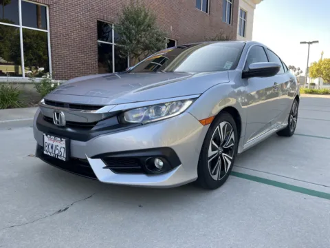 Silver 2016 Honda Civic EX-T for sale in Anaheim, CA