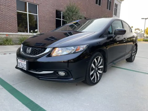 Black 2014 Honda Civic EX-L for sale in Anaheim, CA
