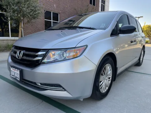 Silver 2015 Honda Odyssey LX FWD for sale in Anaheim, CA