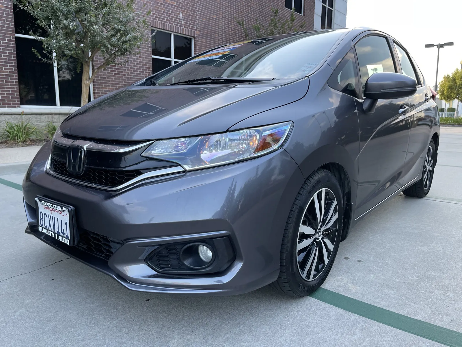 Gray 2018 Honda Fit EX for sale in Anaheim, CA