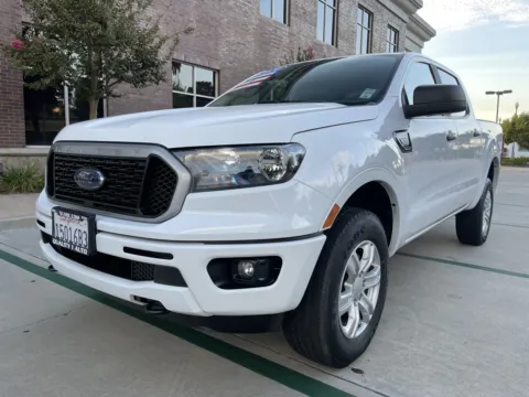 White 2020 Ford Ranger XLT SuperCrew RWD for sale in Anaheim, CA