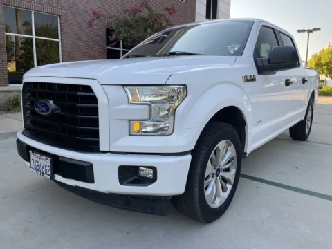 White 2017 Ford F-150 XLT SuperCrew for sale in Anaheim, CA
